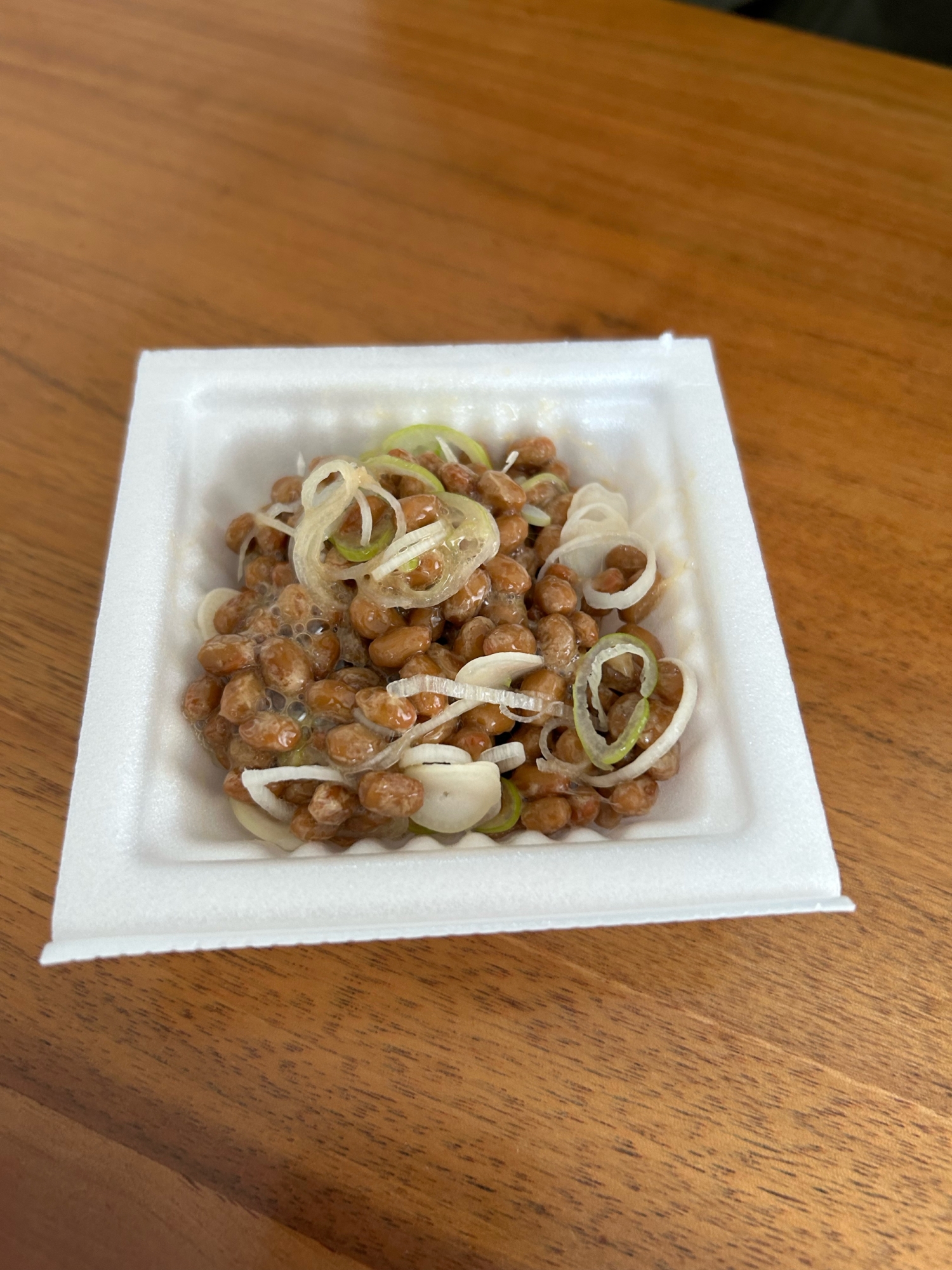 シャキシャキネギ納豆