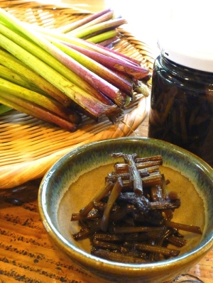 春の香り山蕗の佃煮(キャラブキ)