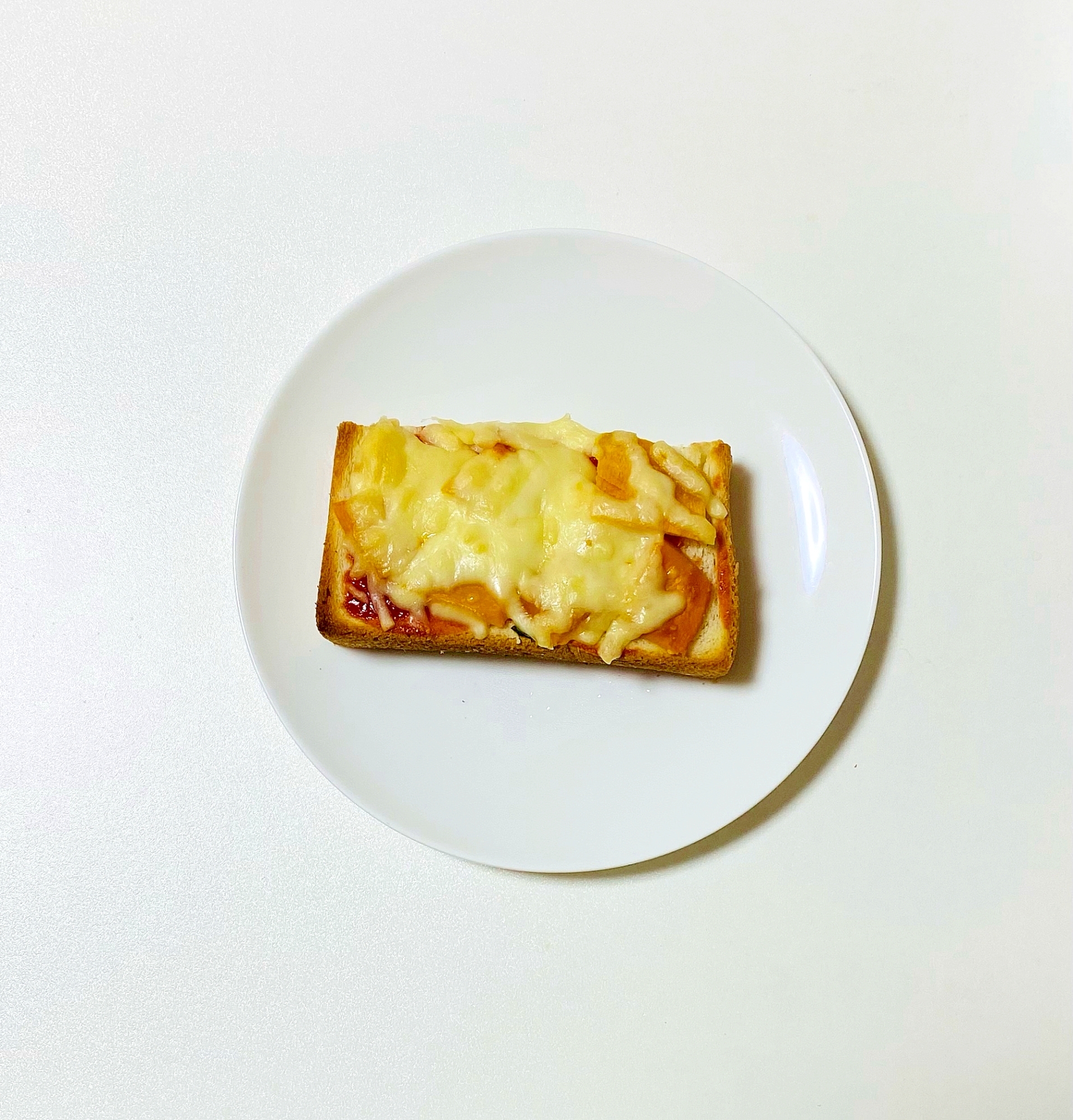 南瓜のピザトースト