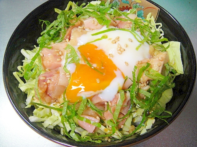 焼きとり缶でお手軽丼