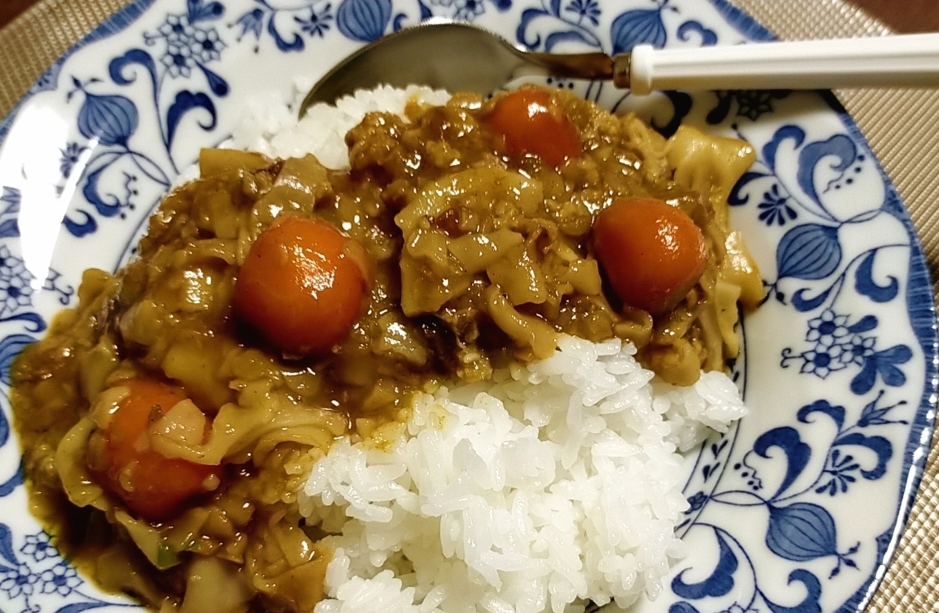 餃子カレーライス