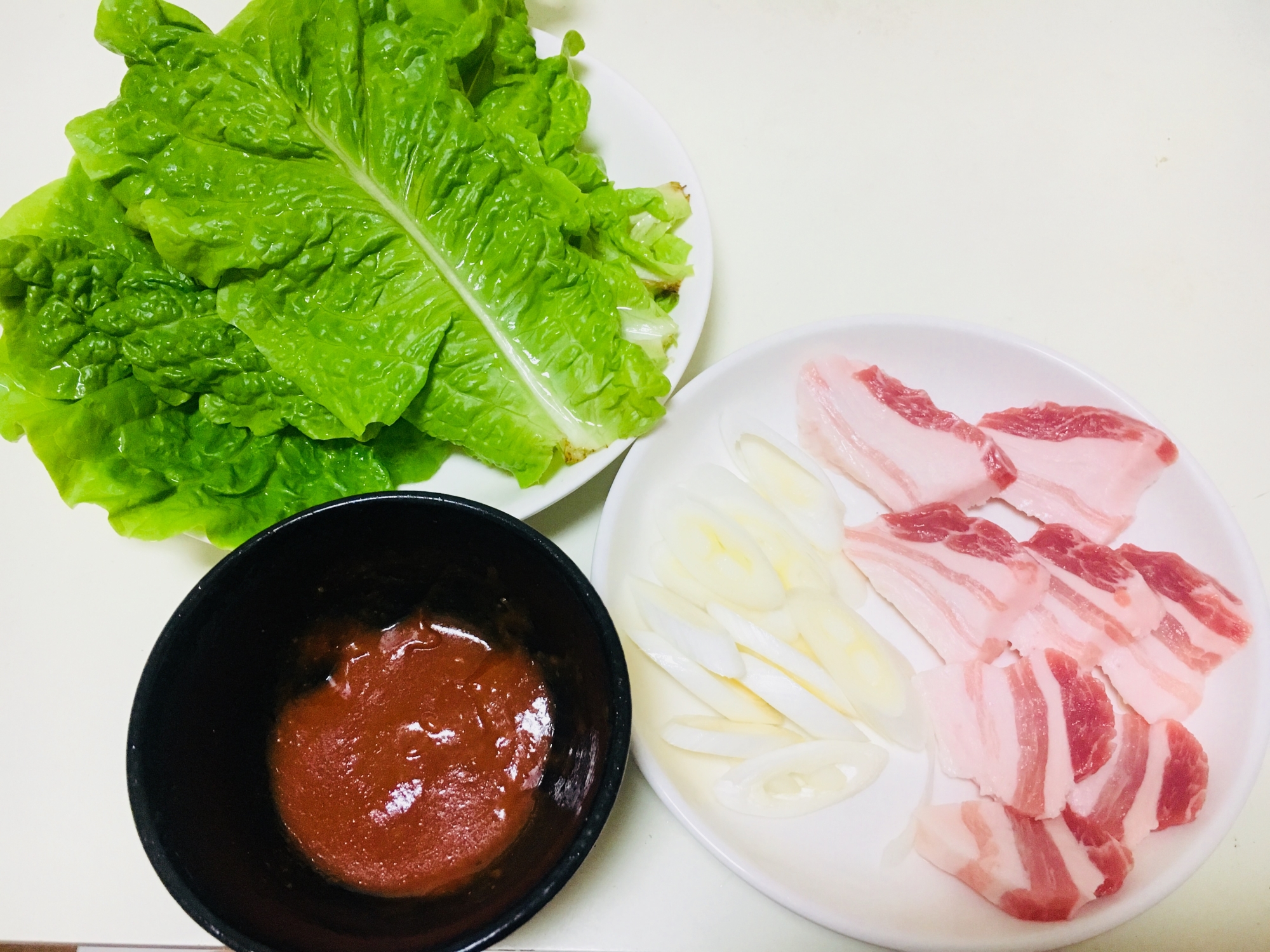 おうちで焼肉屋さん★手軽にサムギョプサル