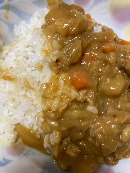 カレーをまろやかにする隠し味＊牛乳