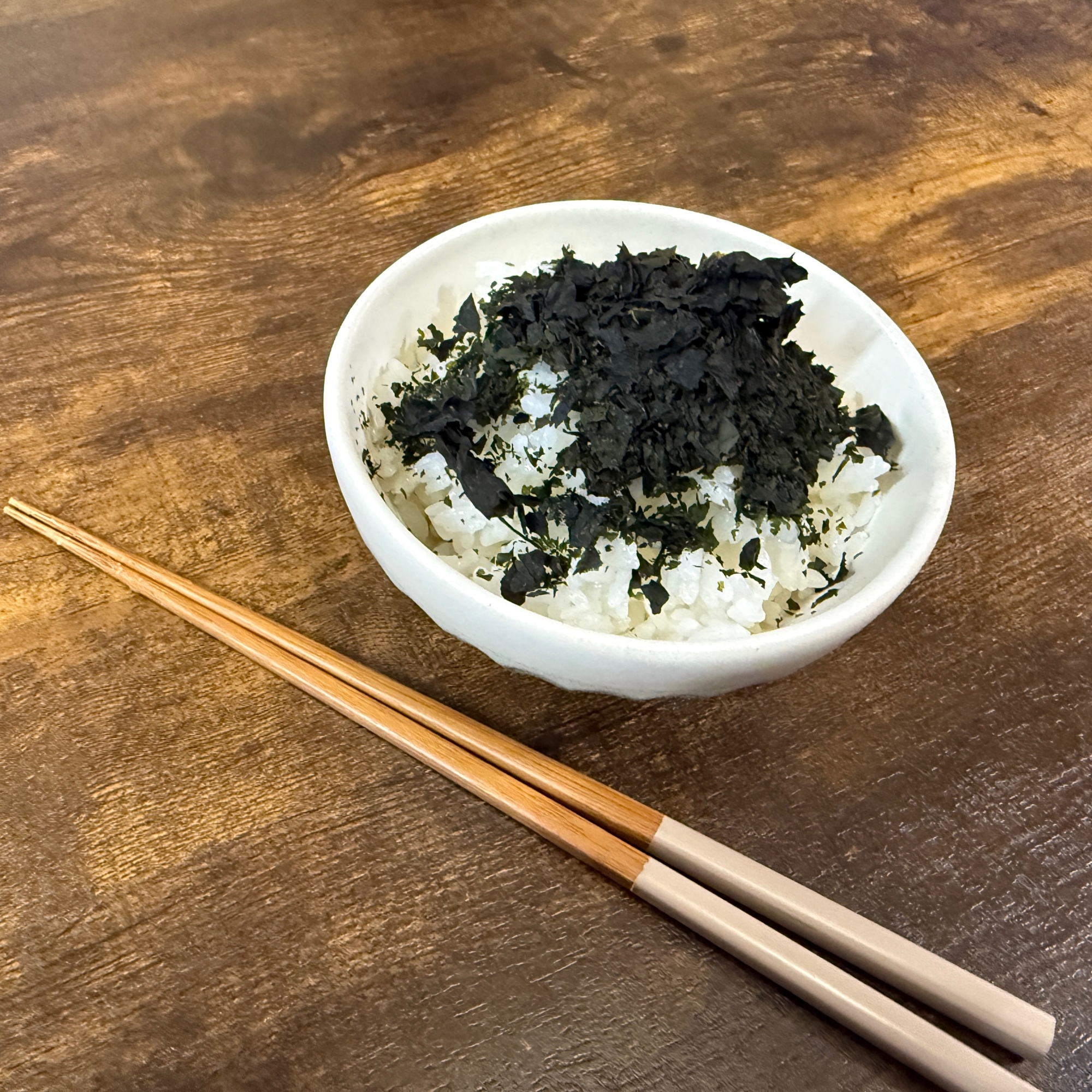 生わかめを干して極ウマふりかけに！