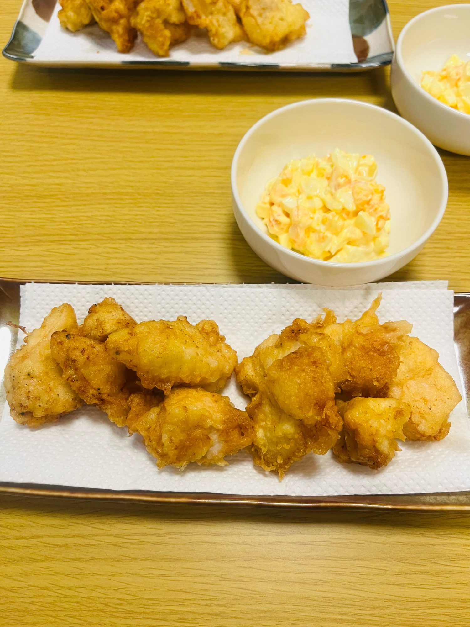 とり天とタルタルソース