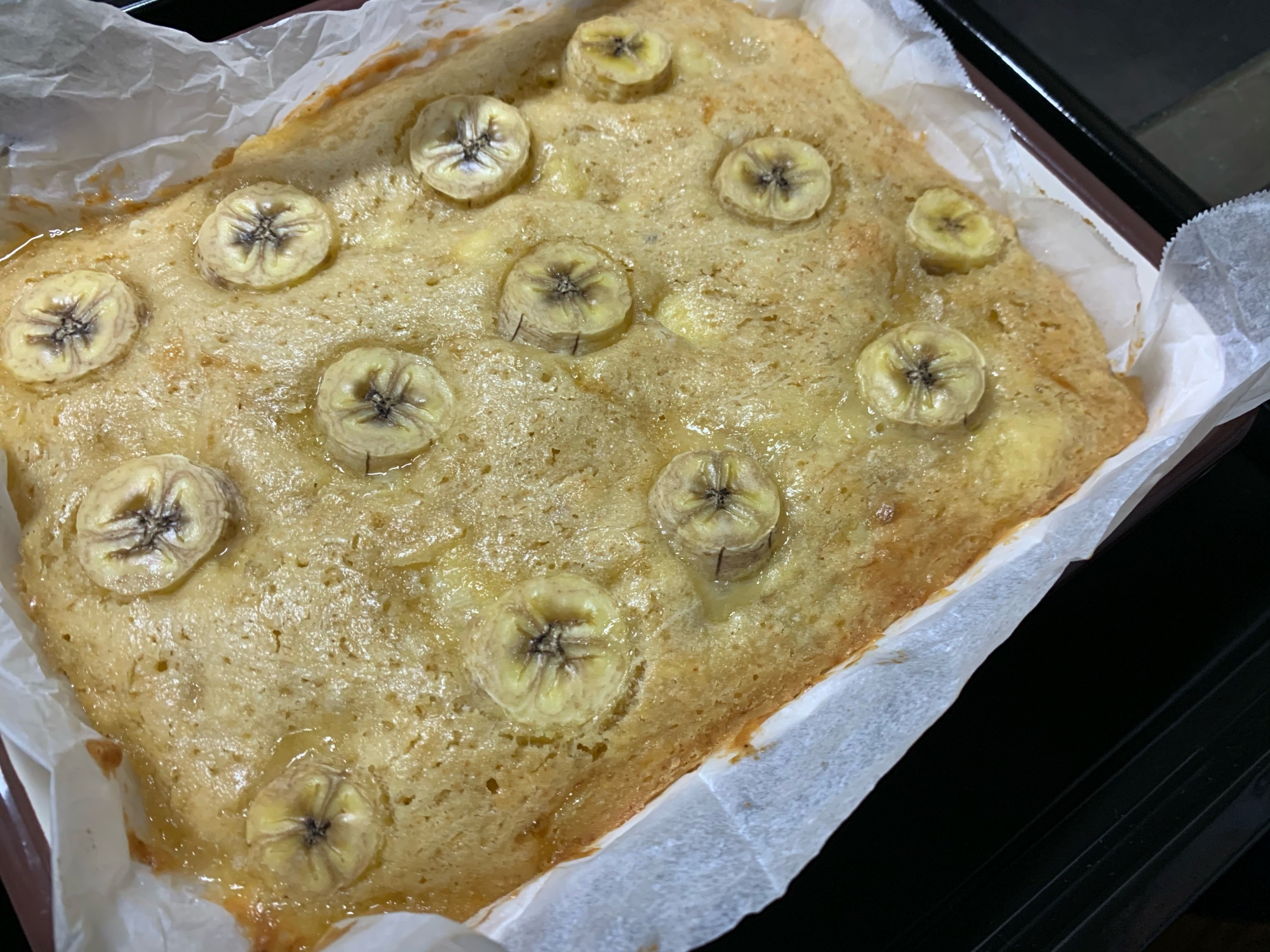 焼くまで5分の簡単作業 バナナケーキ レシピ 作り方 By かさささささささ 楽天レシピ