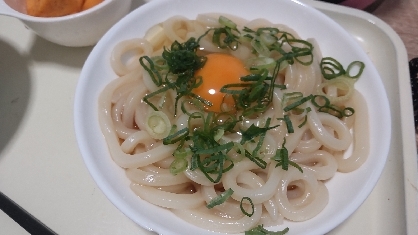 １人ランチに♫簡単ウマッな釜玉うどん