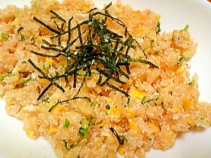簡単♪明太子チャーハン
