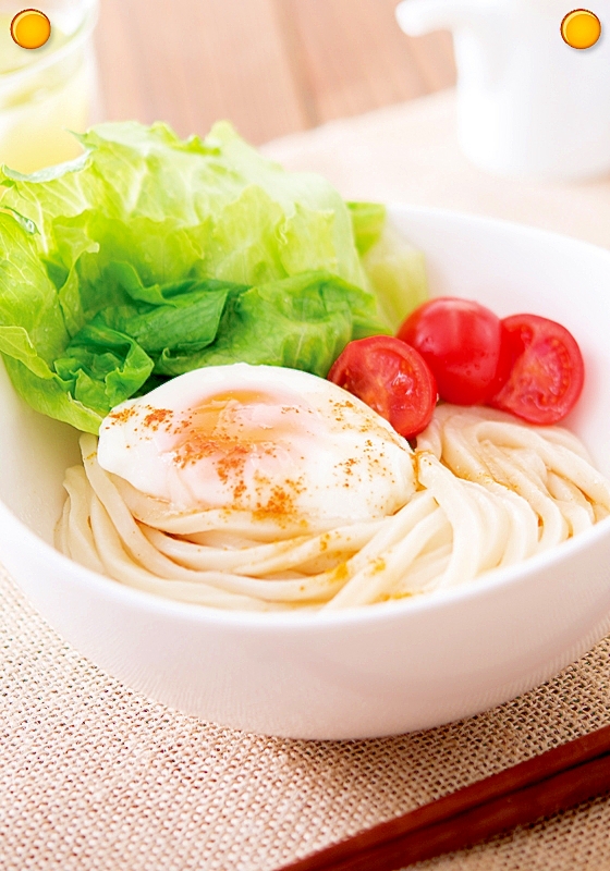 香るカレーぶっかけうどん