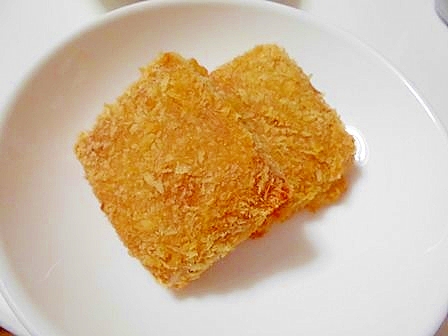 オーブンで 揚げない鮭フライ チーズ風味 レシピ 作り方 By V るん 0394 楽天レシピ オーブンで 揚げない鮭フライ チーズ風味 レシピ 作り方 By V るん 0394 楽天レシピ