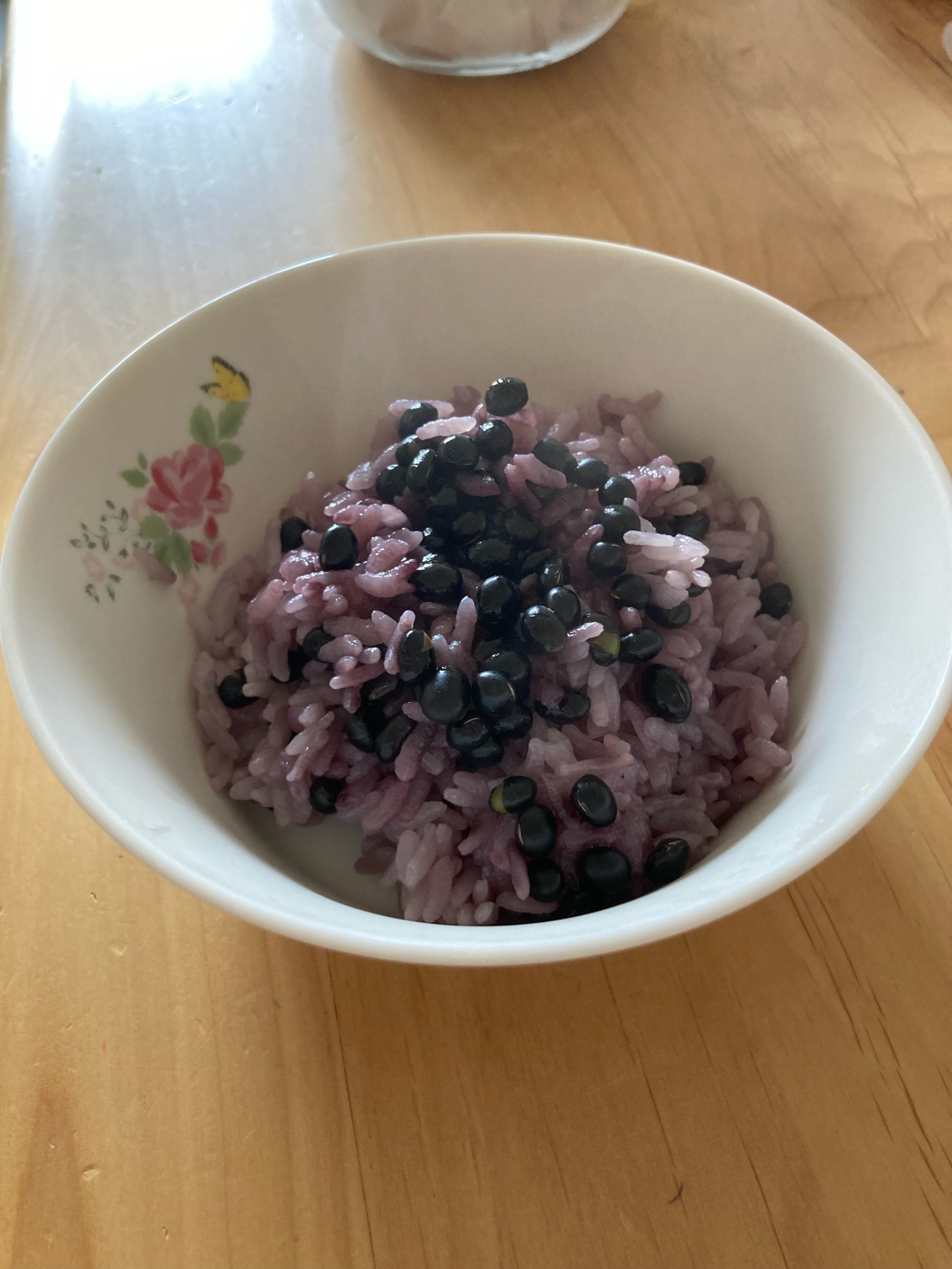 鍋炊飯☆黒千石大豆ご飯