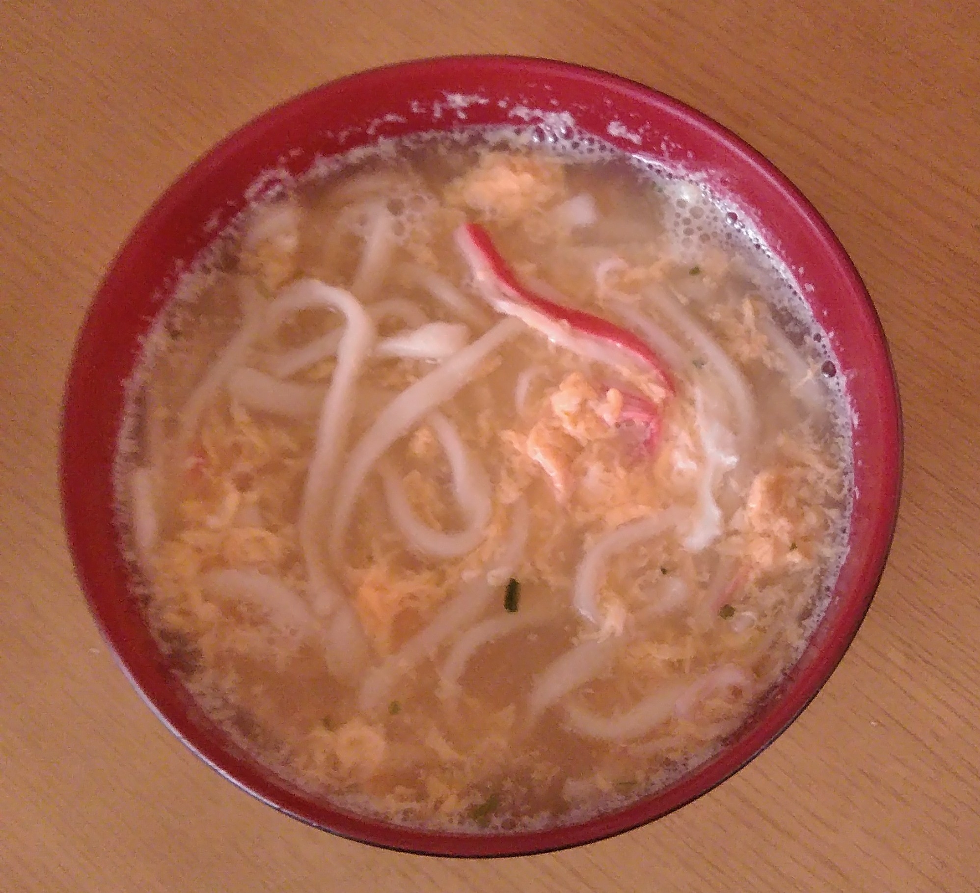 カニかま卵うどん