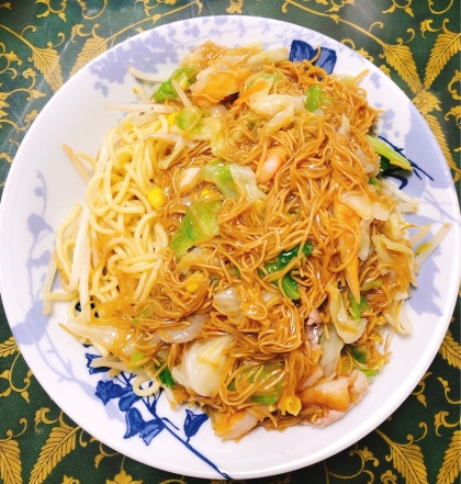 細麺、太麺で作りました✧˖°とてもおいしくできましたෆ*ｵｨｼｨෆ(⸝⸝> ᢦ <⸝⸝)ˎˊ˗