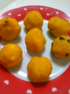 子供のおやつにもぴったり コロコロかぼちゃボール レシピ 作り方 By Mkmk 楽天レシピ 子供のおやつにもぴったり コロコロかぼちゃボール レシピ 作り方 By Mkmk 楽天レシピ