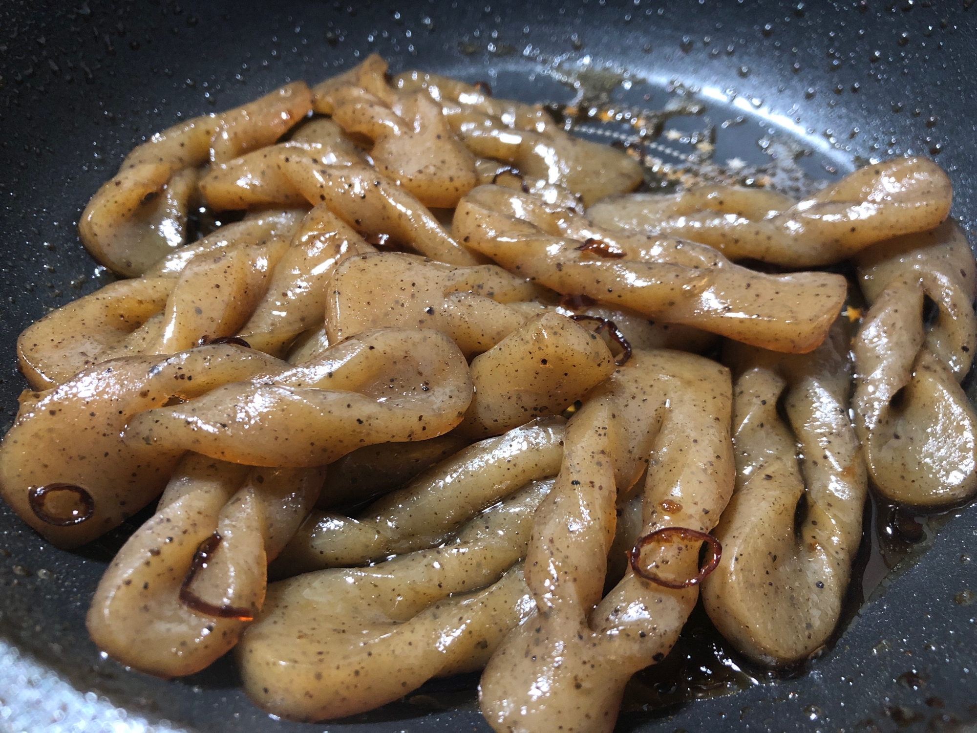 こんにゃくの甘辛煮