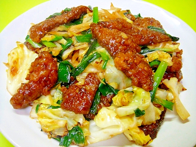 キャベツ入りレバニラ炒め レシピ 作り方 By Mint74 楽天レシピ