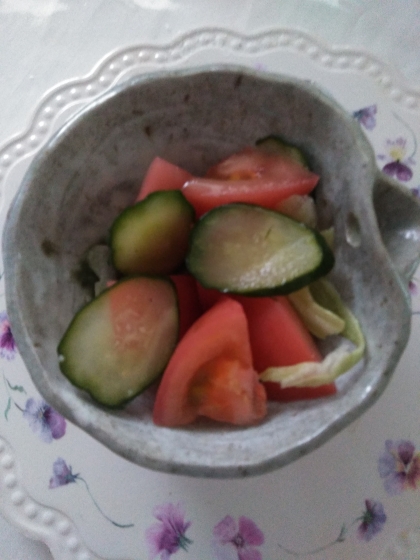 さっぱりしてるので暑くても美味しく食べられました(@_@)