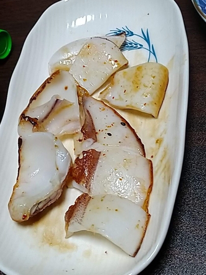 簡単おつまみ☆イカの生姜醤油焼き