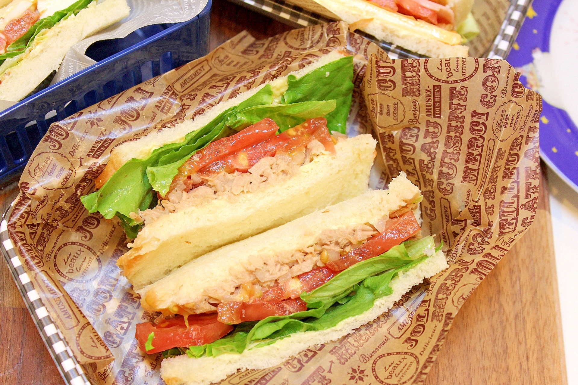 ツナとトマトのサンドイッチ レシピ 作り方 By ラムちゃん1224 楽天レシピ ツナとトマトのサンドイッチ レシピ 作り方 By ラムちゃん1224 楽天レシピ