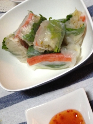 お手軽 ほうれん草もやしカニカマの生春巻き レシピ 作り方 By Meicon 楽天レシピ お手軽 ほうれん草もやしカニカマの生春巻き レシピ 作り方 By Meicon 楽天レシピ