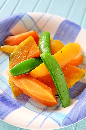 レンジで塩こうじ温野菜