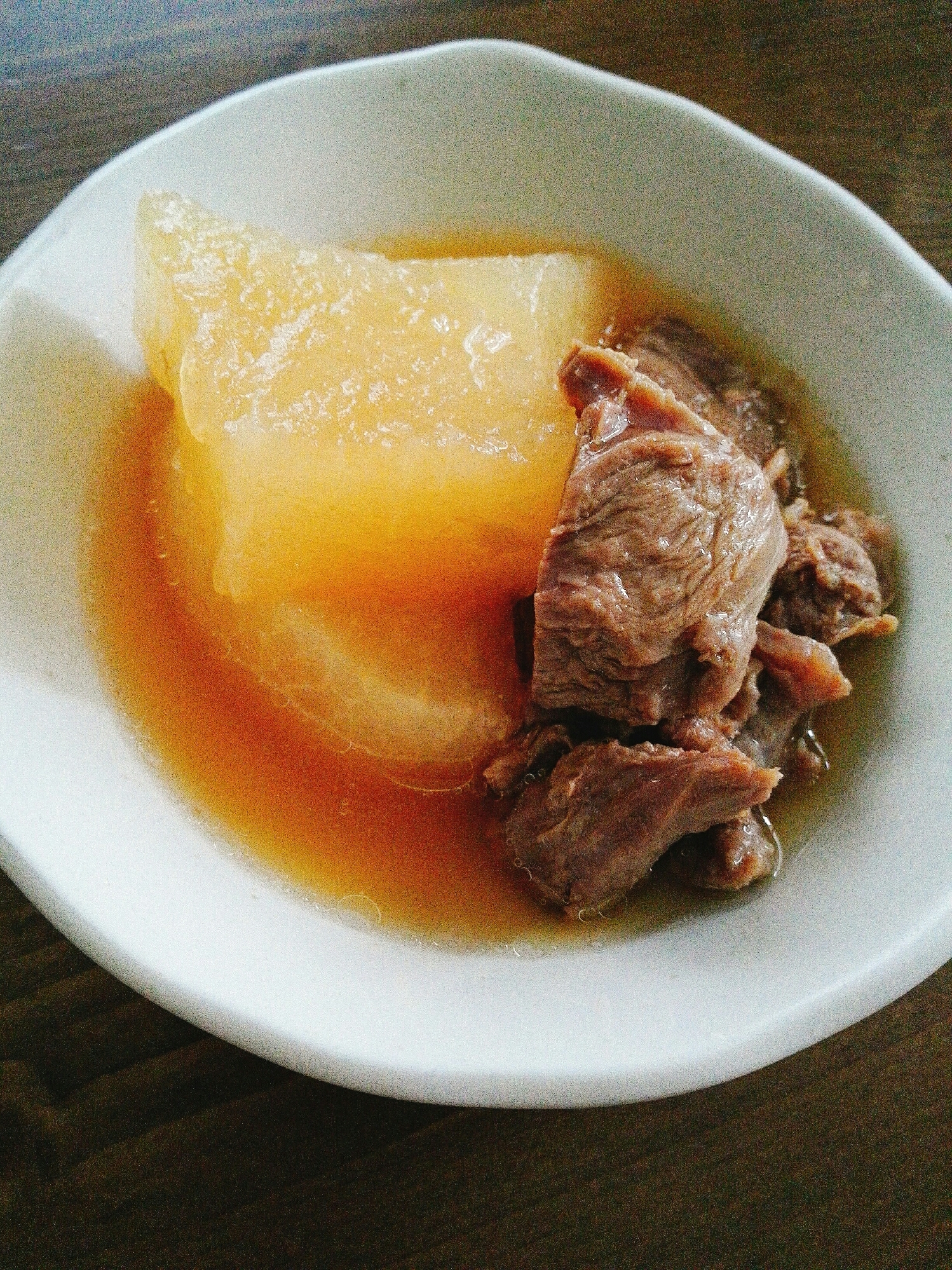 オイスターソースで簡単♪牛スジ大根⭐作りおき向き!