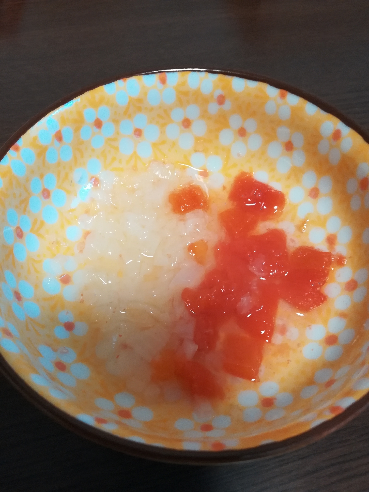離乳食中期★荒みじん切りのオニオントマト