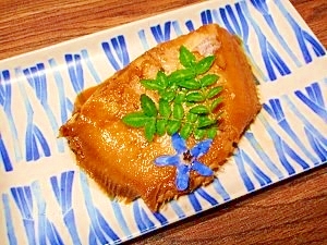 カレイ☆山椒生姜煮