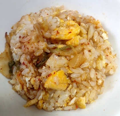 キムチチャーハン〜簡単チャーハン〜