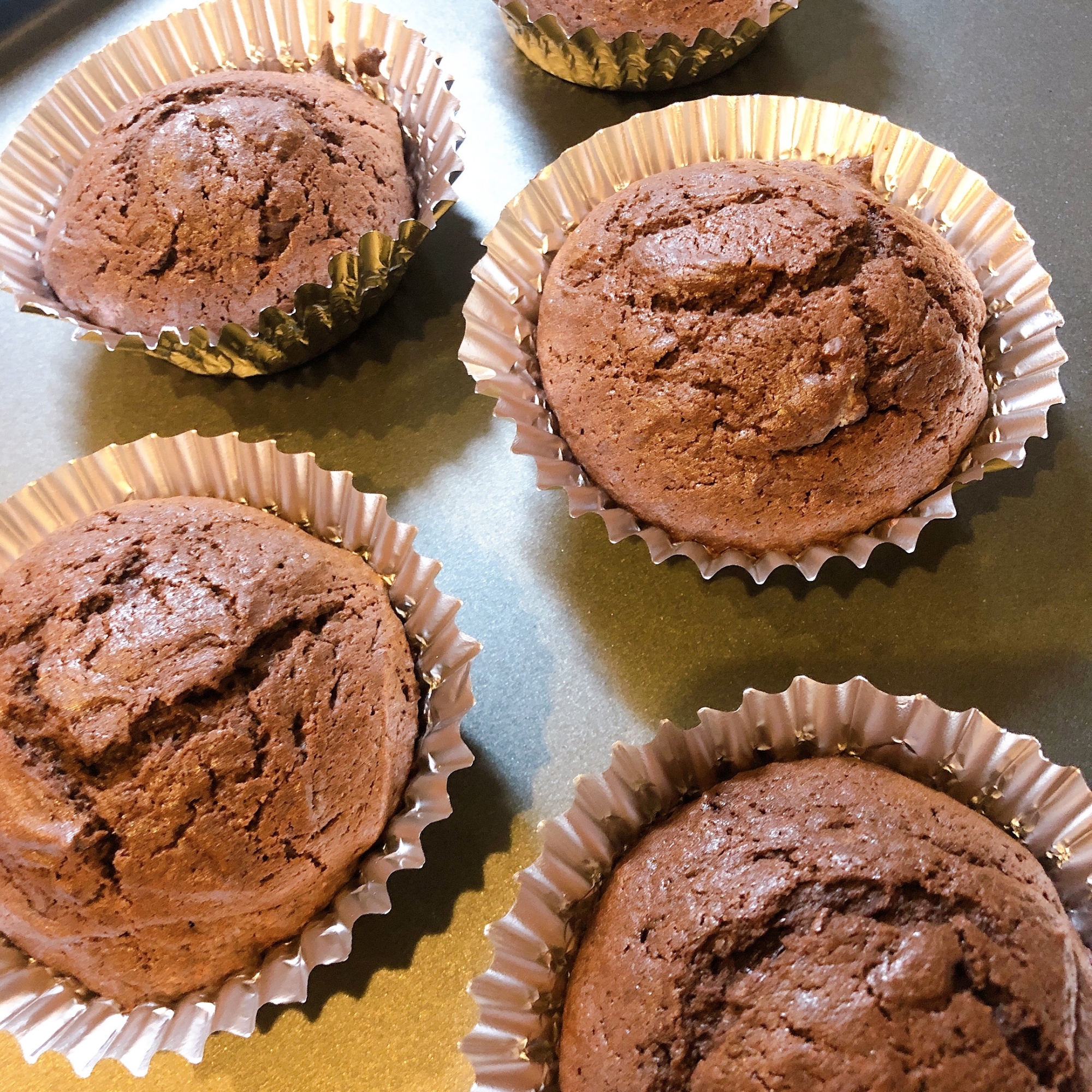 簡単絶品♡濃厚ブラウニー並に美味しい!カップケーキ