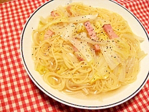 ベーコンと白菜のスープスパゲティ☆