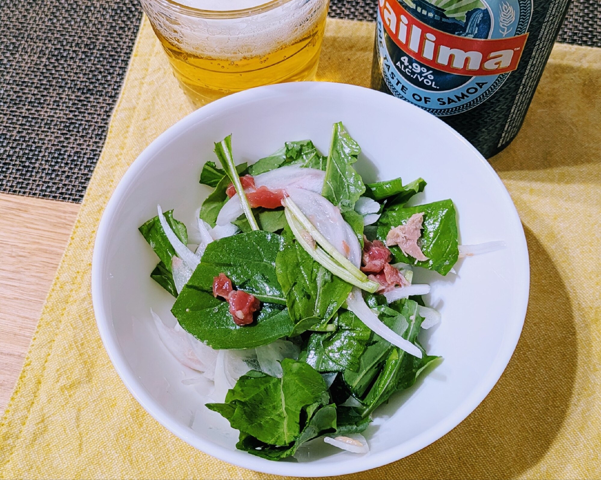 副菜】ルッコラの梅サラダ レシピ・作り方 by めんどくさがり子 - 楽天