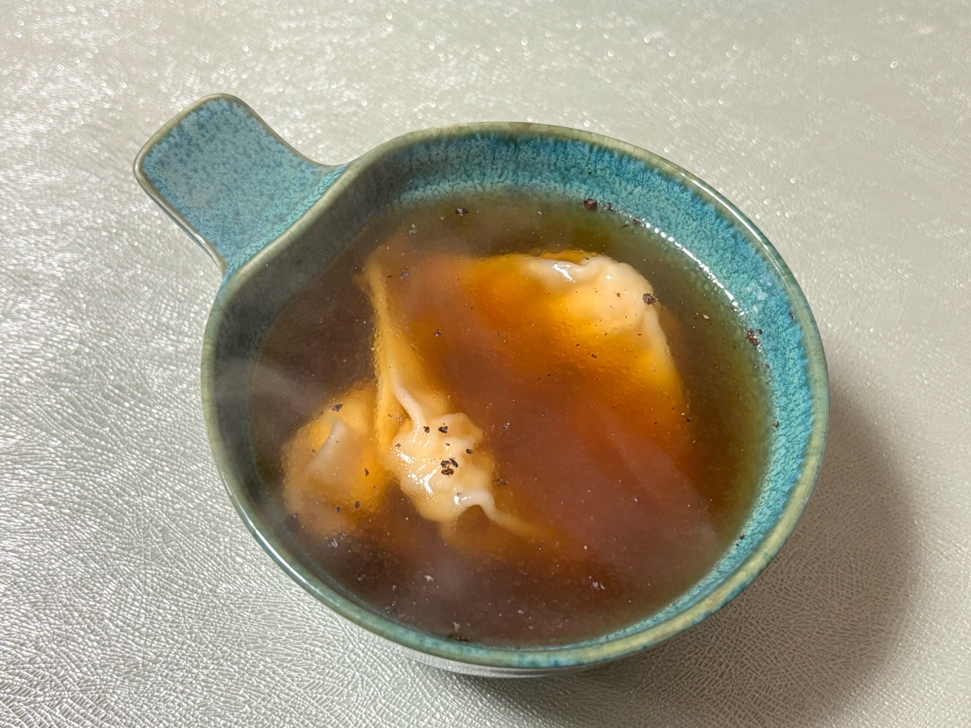 冷凍ワンタンで簡単！⭐️ワンタンスープ⭐️