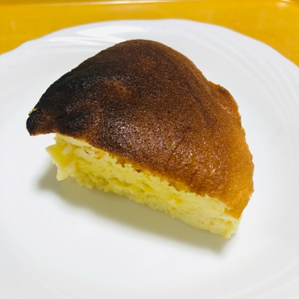卵2個でもしっかり膨らむスフレチーズケーキ