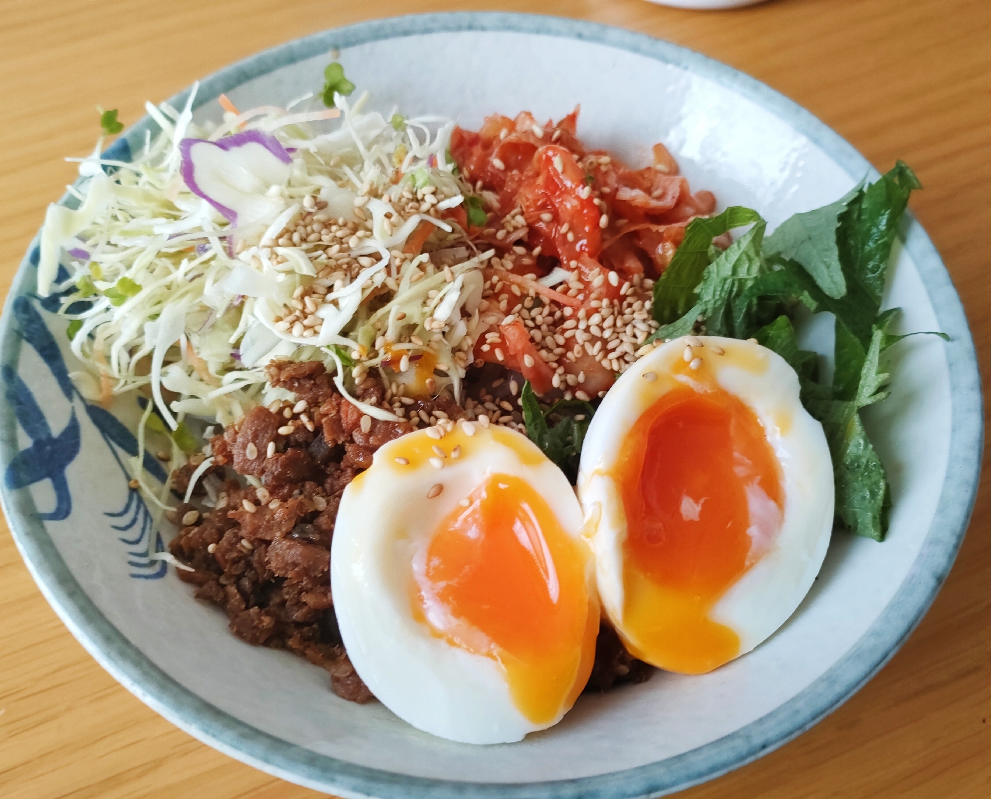 しらたきで韓国風冷麺