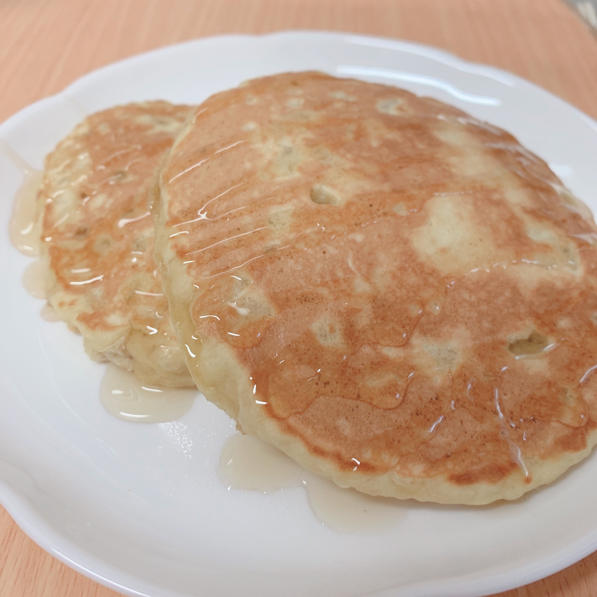 もちもち！りんごのパンケーキ♥