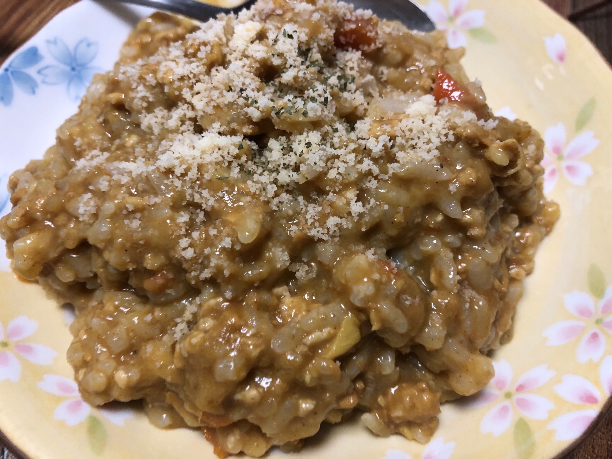 混ぜ込み☆チーズカレー