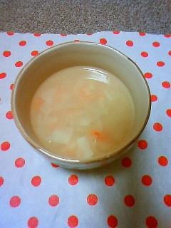 朝の１００レシピ　70）春キャベツの味噌汁