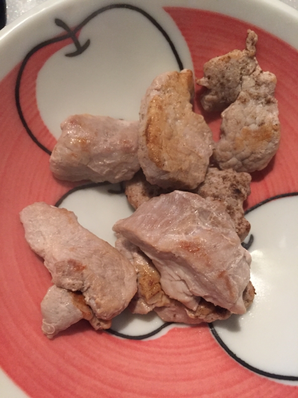 豚ヒレのバター醤油ソテー