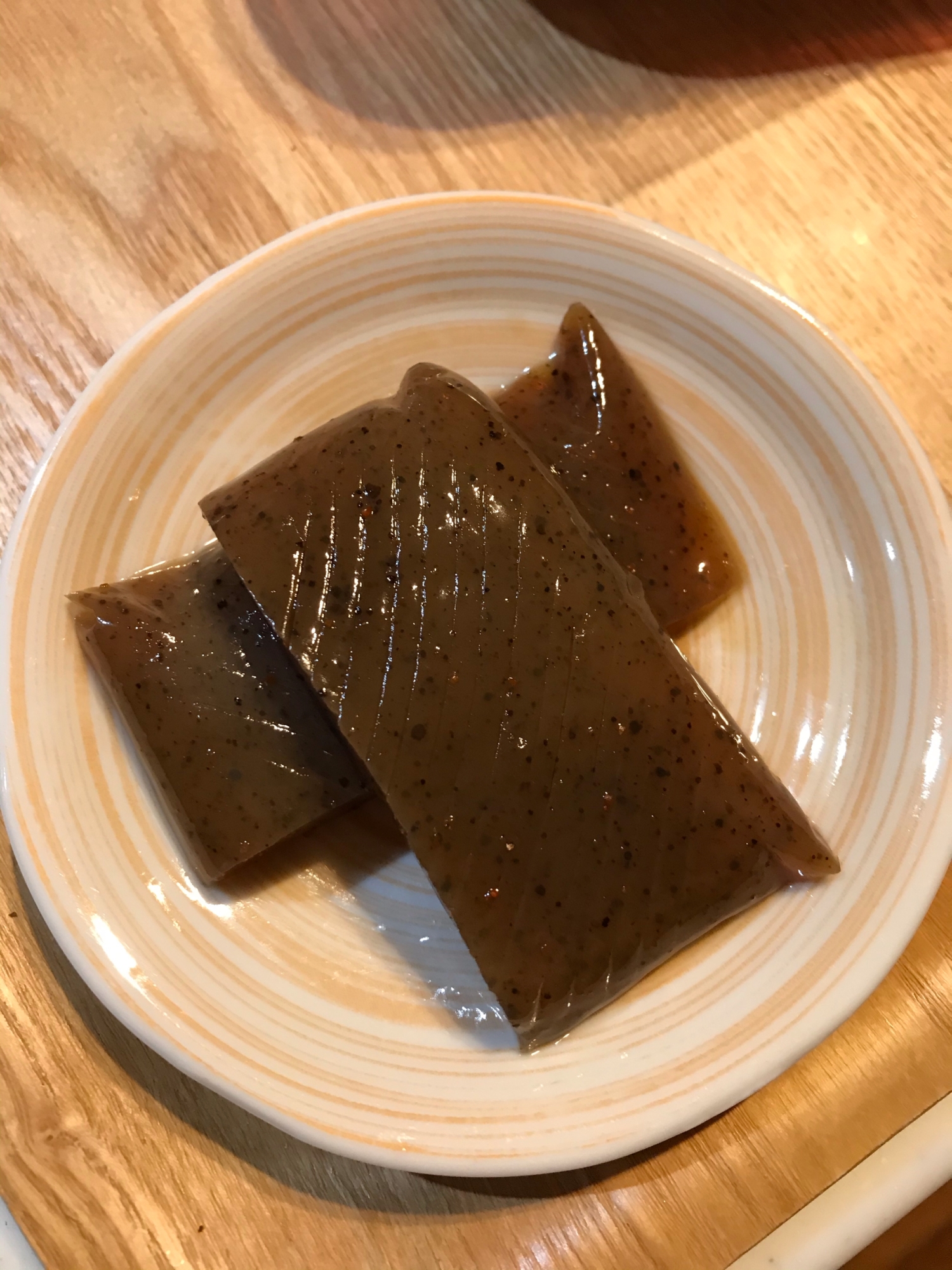 しっかり味が染み込んだ蒟蒻の煮物♡ダイエットにも