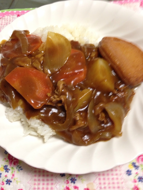 さつま揚げカレー