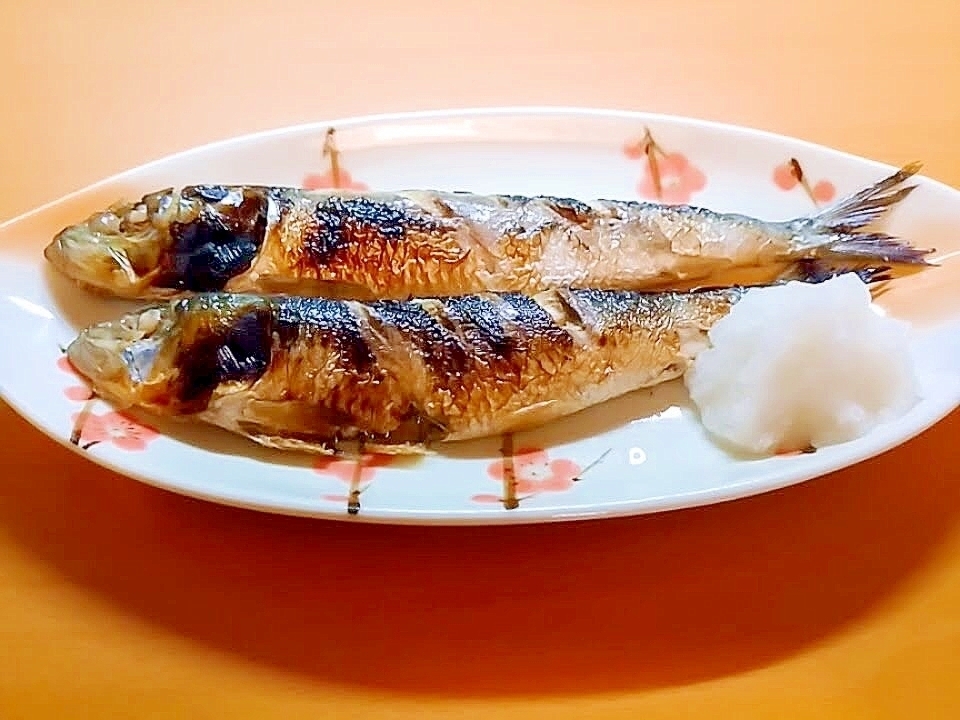 鰯の塩焼き