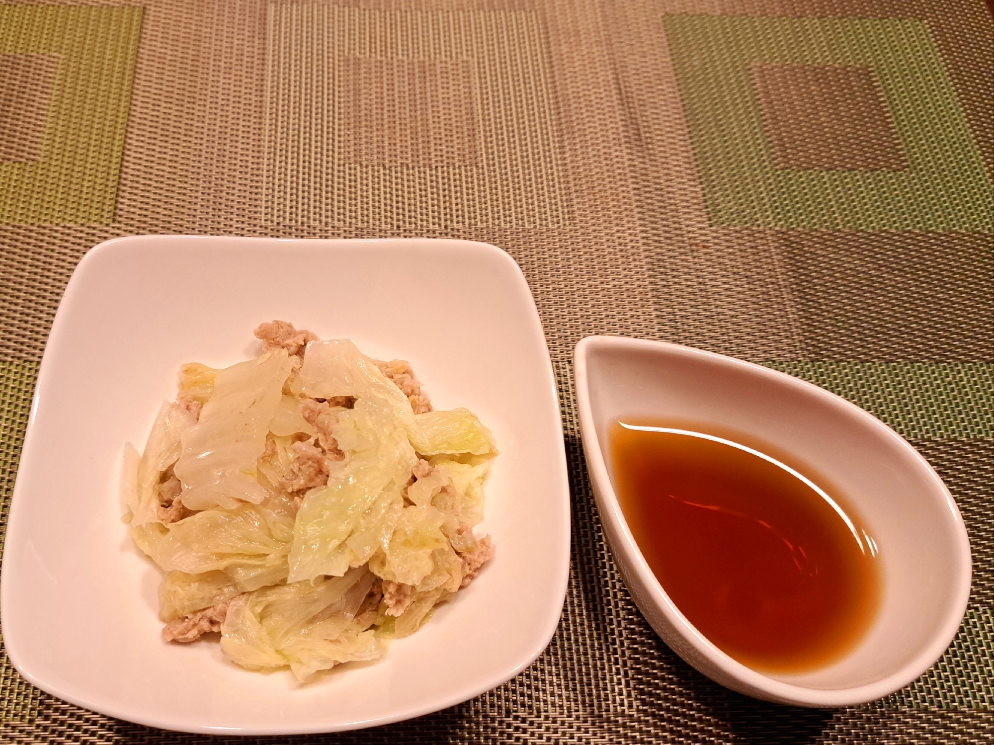 電子レンジで！白菜と豚ひき肉の重ね蒸し