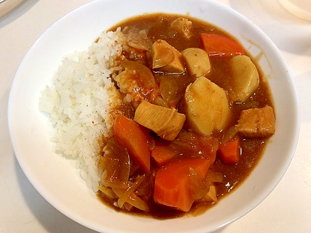 里芋ごろごろ☆チキンカレー