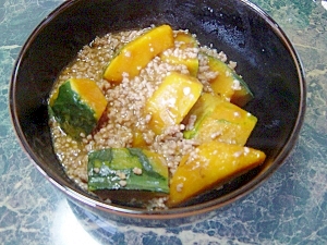 小さな野菜のおかず★南京のひき肉あんかけ(中華鍋)