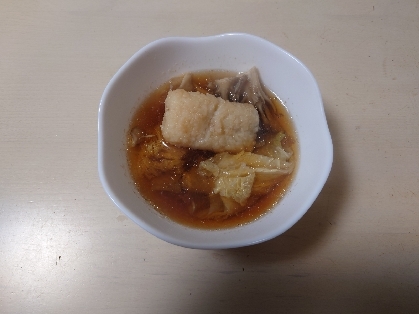 カニすり身のかき玉スープ