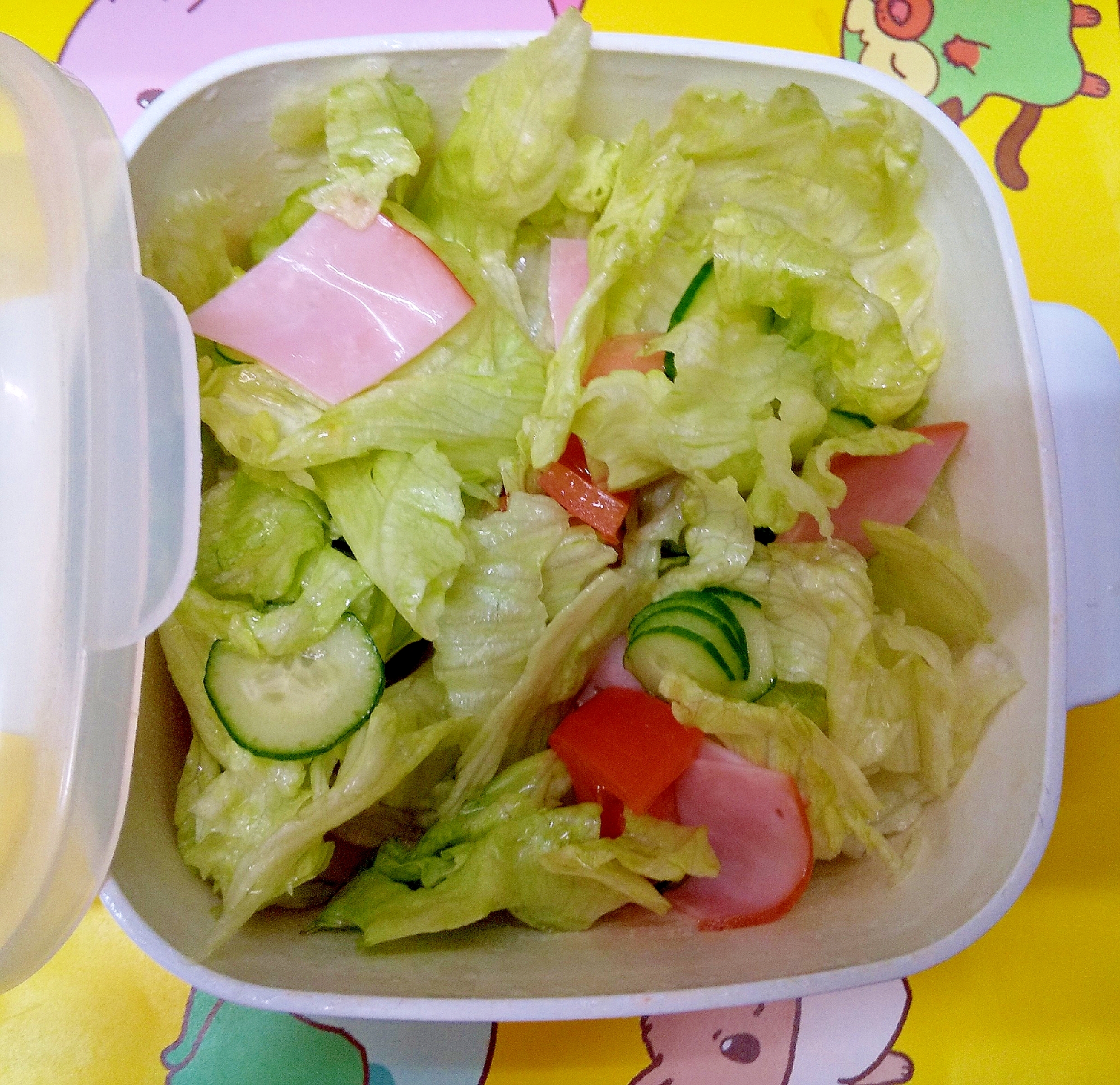 切ってまぜるだけ簡単サラダのお弁当 レシピ 作り方 By Mimi2385 楽天レシピ 切ってまぜるだけ簡単サラダのお弁当 レシピ 作り方 By Mimi2385 楽天レシピ