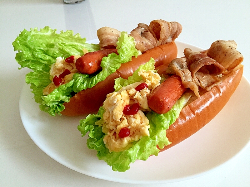 ボリュームいっぱい ホットドッグ レシピ 作り方 By まかろん 楽天レシピ ボリュームいっぱい ホットドッグ レシピ 作り方 By まかろん 楽天レシピ