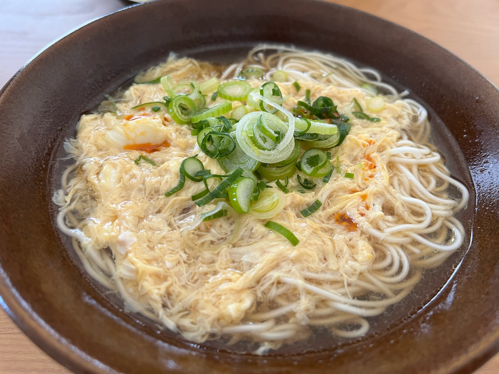 酸辣湯風にゅうめん