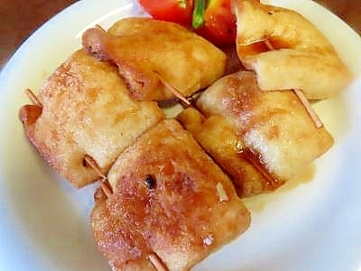 小揚のキャベツ詰め焼き